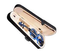 violín para principiantes 4/4 Violín Eléctrico Equilibrio Sonido Tamaño Completo Violín Eléctrico Violín Madera Maciza Con Estuche Negro Violín Instrumento musical