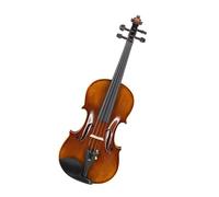 Violín para principiantes Barniz de aceite para violín de tamaño completo hecho a mano natural arce flameado