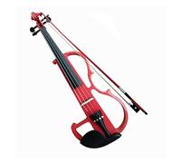 violín para principiantes Cuerda De Aleación De Aluminio De Panel De Tilo De Violín Eléctrico De Tamaño Completo 4/4 Con Auriculares Y Línea De Conexión Violín Instrumento musical (Color : 03)