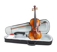 violín para principiantes Handcraft Stripes Single Back Plate Maple Acoustic Violin Jujube Parts Con Conjunto Completo De Accesorios Para Estudiantes Violín Instrumento musical (Color : 3/4)