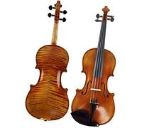 violín para principiantes Hermoso Violín Acústico Hecho A Mano Para Adultos Principiantes Con Estuche, Arco De Madera De Brasil Violín Instrumento musical