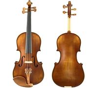 Violín Para Principiantes Instrumento Musical De Violín 4/4 Semi Hecho A Mano Sólido Con Estuche Y Arco Para Violín