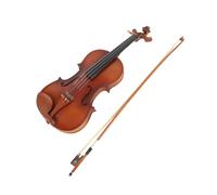 Violín para principiantes Violín 4/4 mate, violín 4/4, patrón mate, acústico, madera maciza, profesional, con estuche rígido y arco para principiantes.