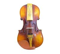 Violín para principiantes Violín 4/4 Sonido Resiliente Dibujo en la Espalda