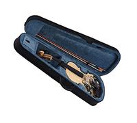 violín para principiantes Violín Acústico 4/4, Tablero Superior De Tilo, Tablero Lateral Trasero, Desplazamiento De Arce Con Estuche De Transporte, Arco Para Estudiante Violín Instrumento musical
