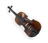 violín para principiantes Violín Acústico De Arce Flameado Natural, Violín Hecho A Mano, Tamaño Completo Con Piezas De Ébano Y Arco De Caja Violín Instrumento musical (Color : 1/4)