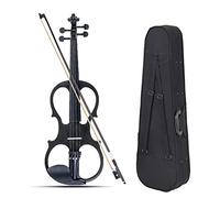 violín para principiantes Violín Acústico Eléctrico 4/4, Instrumento Musical, Violín De Tilo Con Estuche De Violín, Arco Para Amantes De La Música, Principiantes Violín Instrumento musical (Color : 0