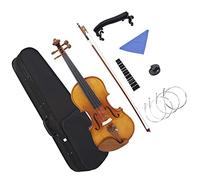 Violín para principiantes Violín De Abeto 4/4 3/4 1/4 1/2 Instrumento De Cuerda De Violín Acústico Natural Con Conjunto De Accesorios De Música De Arco (Color : 4-4)