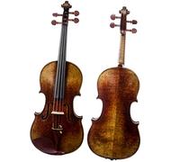violín para principiantes Violín De Arce De Abeto Hecho A Mano Que Toca El Violín Profesional Principiante Estudiante Con Accesorios De Ébano Violín Instrumento musical (Color : 1/4)