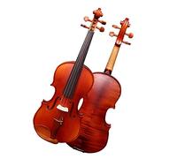 violín para principiantes Violín De Arce Y Abeto De Madera Maciza Hecho A Mano Para Principiantes, Conjunto De Instrumentos De Cuerda Para Niños Y Adultos Violín Instrumento musical (Color : 1/2)