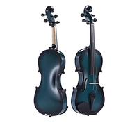 violín para principiantes Violín De Estudiante, Violín De Tilo Azul Oscuro Para Principiantes Con Estuche De Transporte De Arco De Puente De Violín Violín Instrumento musical (Color : 1/8)