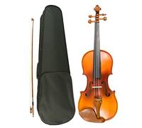 violín para principiantes Violín De Tamaño Completo 4/4, Violín De Madera Maciza Hecho A Mano Para Estudiantes, Abeto, Arce, Parte Trasera Flameada, Piezas De Madera De Azufaifo Violín Instrumento mus