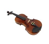 Violín para principiantes Violín profesional de arce flameado natural, barniz de aceite avanzado hecho a mano, 4/4, piezas de ébano y abeto, con arco, estuche y afinador.(Size 1 2)