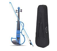 violín para principiantes Violín/violín Eléctrico Profesional De Madera Maciza Tallado A Mano De Tamaño 4/4 Con Piezas De Violín De Ébano Violín Instrumento musical (Color : 02)