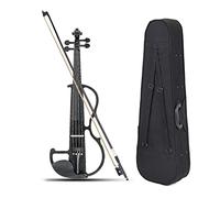 violín para principiantes Violín/violín Eléctrico Profesional De Madera Maciza Tallado A Mano De Tamaño 4/4 Con Piezas De Violín De Ébano Violín Instrumento musical (Color : 01)