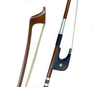 Violín Partes De Repuest Arco De Contrabajo 4/4 De Crin De Caballo Mongol Con Rana De Ébano Arco De Contrabajo Clásico De Primera Calidad