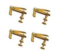 Violín Partes Prácticas 4 Uds. Ajustador De Sintonizador Fino De Violín Aleación De Cobre Y Níquel para Accesorios De Violín De Tamaño 3/4 4/4