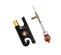 Violín Partes Prácticas Arco De Violín Rana De Ébano Con Punta De Tornillo Para Piezas De Arco De Rana De Violín De Tamaño 4/4 (Color : 03)