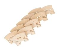Violin Parts Violin Bridge 4/4 Size Violin String Bridges Violin Musical Instrument Accessory Maple Wood piezas y accesorios violín