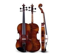 Violín Patrón de violín de madera maciza hecho a mano para adultos tocando el violín 4/4 (Color : 4/4)