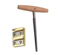 Violin Peg Hole Reamer - Herramienta de afeitadora cónica 1:26 para instrumentos de cuerda | Kit de reparación de agujeros PEG para mantenimiento de violines de 3/4 4/4 | Herramienta manual Luthier