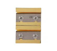 Violin Peg Reels Shaver Golden Zinc Alloy Luthier Tools with Professional Blades 2 Holes2 Holes