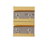 Violin Peg Reels Shaver Golden Zinc Alloy Luthier Tools with Professional Blades 2 Holes2 Holes