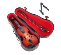 Violín pequeño con sonido, pequeño violín con historia sonora, pequeño violín que toca música triste, banda sonora de violín pequeño para tu historia de sollozo, decoración de violín de madera de