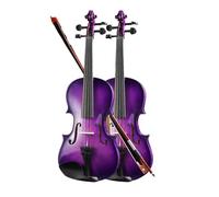 Violín Práctica de violín para examen de principiantes y adultos de violín morado (Color : 1/8)