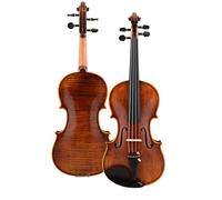 Violín Principiante adulto calificado profesional tocando el violín de madera maciza hecho a mano (Color : 1/8)