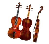 Violín principiante Clásico brillante Para aprendizaje básico Arce de abeto macizo(Size:1/2)