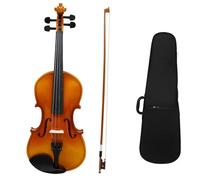 Violín Principiante El Violín De Madera Maciza De Abeto Tiene Una Calidad De Sonido Clara Y Es Adecuado Para Que Principiantes Practiquen En Todas Las Etapas.(4/4)