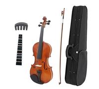 Violín Principiante Violín 1/4 De Madera Maciza Hecho Adecuado Para Principiantes Uso De Aprendizaje Básico Tono Claro Y Hermoso Con Estuche De Violín Y Arco(SET)