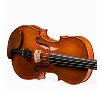 Violín Principiantes Nivel de entrada Hecho a mano Profesional Madera maciza Grado Adulto Tocando el violín (Color : Red1/2)