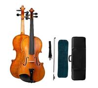 Violín Profesional De Tamaño Completo, Violín De Dos Piezas Con Parte Trasera De Madera Flameada, Taller Artesanal, Violín Hecho A Mano