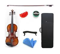 Violín Profesional De Una Sola Tabla Hecho A Mano Con Violín De Arce 4/4 De Rayas Secas