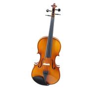 violín profesional Instrumento De Violín De Madera Maciza Con Patrón Natural Brillante Para Principiantes (Color : 3/4)