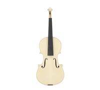Violín Profesional Kit De Violín DIY Semiacabado Con Tapa Abeto Y Fondo Arce Natural Cuerpo Blanco(Only Violin)