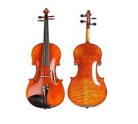 Violín Profesional Rayas Secas Arce Violino Artesanal 4/4 3/4 (Color : 4/4)