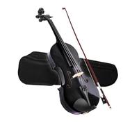 violín profesional Violín Acústico Para Estudiantes De Tamaño 4/4 Para Principiantes Con Estuche, Cuerdas De Puente De Arco De Madera De Brasil