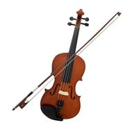 violín profesional Violín De Madera 4/4, Instrumento De Cuerda De Violín Acústico Natural Con Estuche De Arco, Silenciador, Conjunto De Accesorios Musicales (Color : 4/4)