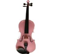 violín profesional Violín Rosa De Madera Completo Tamaño 1/4 3/4 4/4 (Color : 4/4)