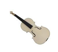 violín profesional Violín Sin Terminar, Parte Trasera De Arce Flameado Seco Selectivo, Tapa De Abeto, Violín Blanco Hecho A Mano En Blanco (Color : Only Violin)