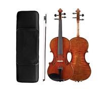 violín Professional Handcraft Advanced Fiddle 4/4 Violin Back Violino Bow Case Kit