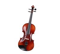 Violín Prueba de práctica de violín para principiantes para adultos, violín profesional totalmente hecho a mano de madera maciza (Color : 1/4)