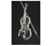 Violín rompecabezas adulto 1000 piezas regalo familia rompecabezas clásico 3D niños juguete de madera regalo único (78 x 53 cm)