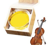 Violin Rosin Block, Music Tools Rosin, Low Dust Violin Rosin, Premium Violin Rosin, Professional Rosin With High Friction Formula for Horsehair or Synthetic Bows, Stringed Instrument Accessories