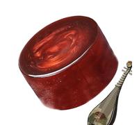 Violin Rosin, Natural Rosin for Violin and Cello with Small Dust-Proof Case, Long-Lasting Musician’s Tool for Smooth Sound Quality, Compact Polish Accessory for String Instrument