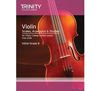 Violin Scales, Arpeggios & Studies Initial-Grade 8 from 2016