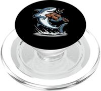 Violín Shark Música clásica Violinista Tiburón Violinista PopSockets PopGrip para MagSafe